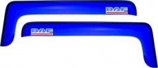 Дефлекторы REIN для окон (накладной скотч 3М) (2 шт.) DAF XF 95 1998-2021 (короткий) Синий