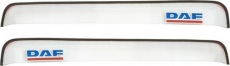 Дефлекторы REIN для окон (накладной скотч 3М) (2 шт.) DAF XF 95 1998-2021 (прямой) Прозрачный